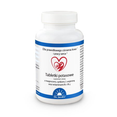 Tabletki Potasowe Dr. Jacob's WYPRZEDAŻ