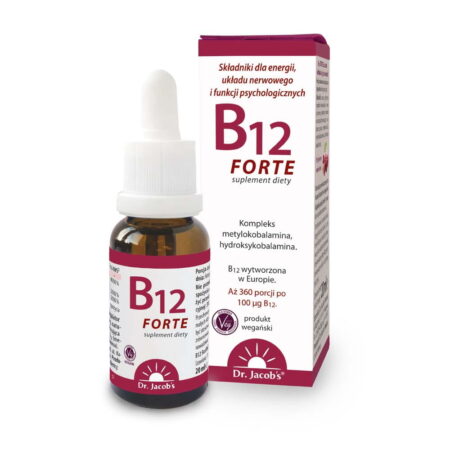 Witamina B12 FORTE 20 ml WYPRZEDAŻ