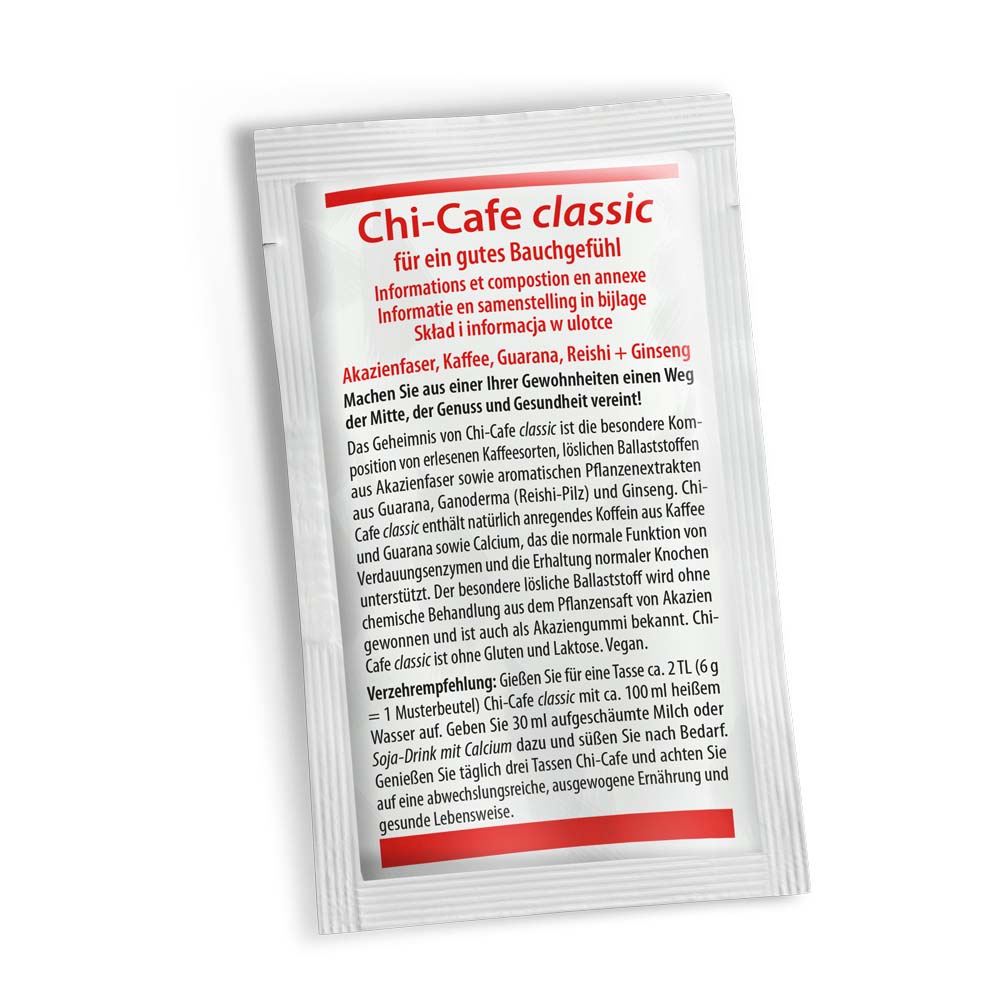 Chi-Cafe classic od Dr Jacobs kawa która nie zakwasza