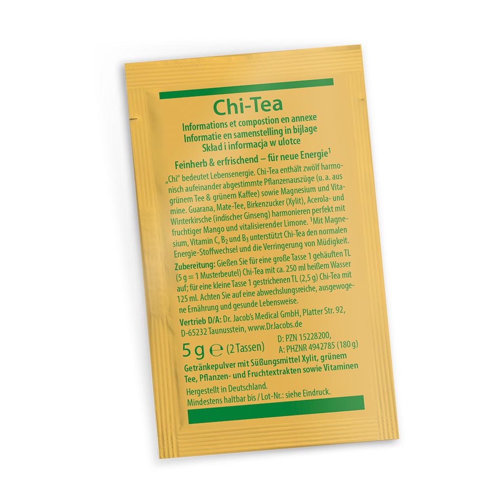 Herbata Chi Saszetka Dr Jacobs